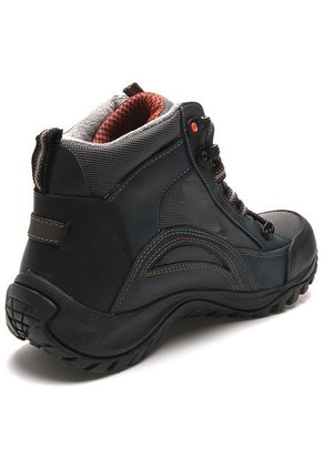Bota Outdoor Gris-Azul-Negro San Polos