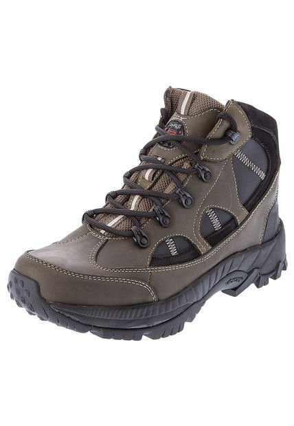 Bota Outdoor Verde-Negro San Polos