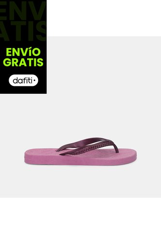 Chanclas Para Mujer Sandak Fucsia Aruba Full Plastic SANDAK