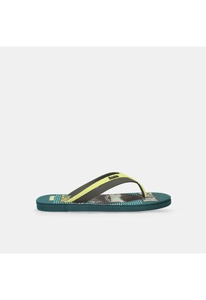 Sandalias Para Hombre Sandak Verde-Amarillo Melman S