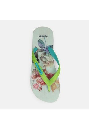 Chanclas Para Mujer Sandak Verde Mabel S