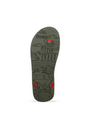 Sandalias Negro-Rojo Sandak Tuparro S Hombre