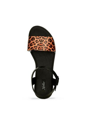 Sandalias Negro Sandak Glitter S Mujer