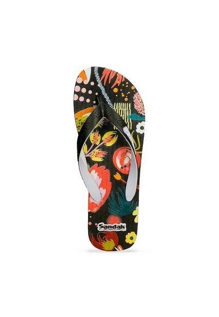 Sandalias Negro Sandak Jupiter S Mujer
