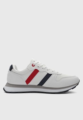 Tenis Lifestyle Santa Fe Polo Blanco