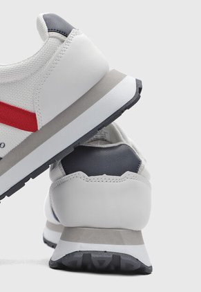 Tenis Lifestyle Santa Fe Polo Blanco