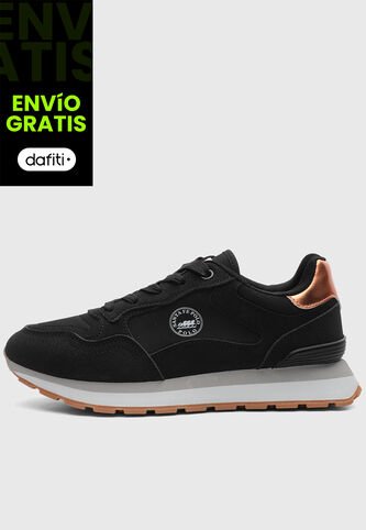 Tenis Lifestyle Santa Fe Polo Negro SF Polo