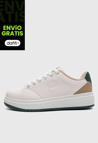 Tenis Casual Santa Fe Polo Marfil SF Polo