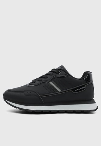 Tenis Lifestyle Santa Fe Polo Negro SF Polo