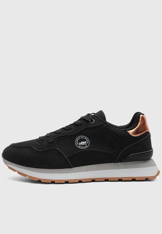 Tenis Lifestyle Santa Fe Polo Negro SF Polo
