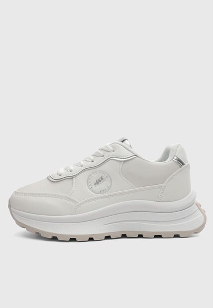 Tenis Lifestyle Santa Fe Polo Blanco