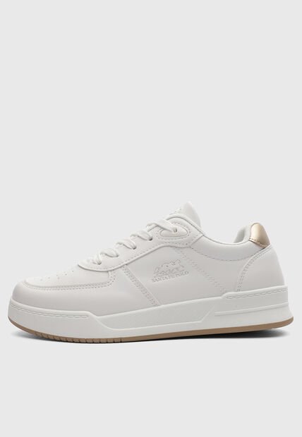 Tenis Casual Santa Fe Polo Blanco