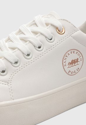 Tenis Santa Fe Polo Blanco