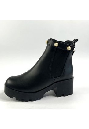 Botines Perla Johanson Negro Santamaria