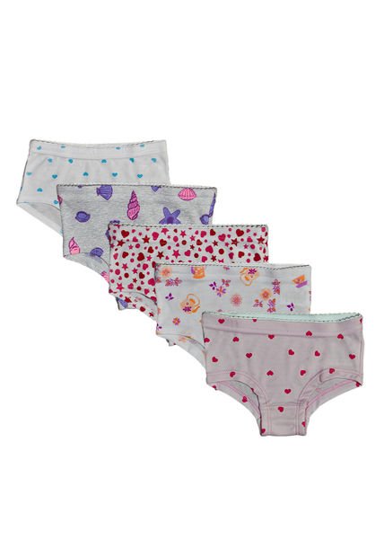 Panty Niña Estampado X5 Unidades Santana
