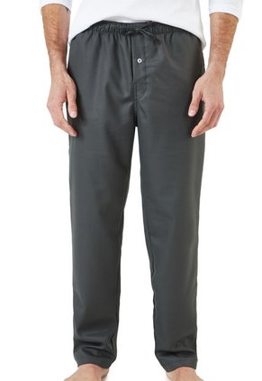 Pantalón Tejido Plano Hombre Gris Oscuro Santana