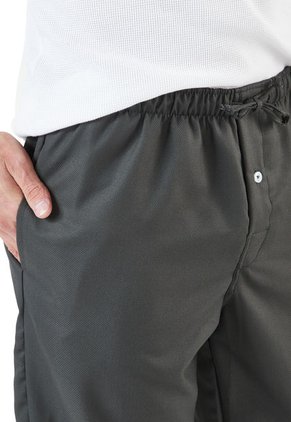 Pantalón Tejido Plano Hombre Gris Oscuro Santana