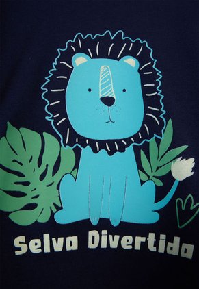 Pijama Niño Matías Azul Oxford Santana