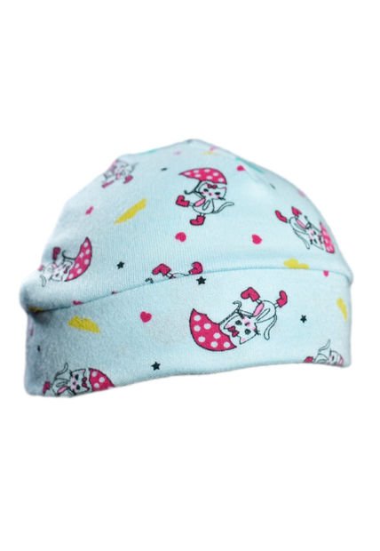 Gorro Bebé Niña Estampado Cereza Santana