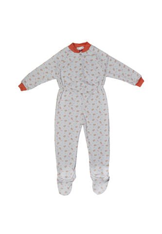 Santana - Pijama Niña Térmica Enteriza Salmon Santana
