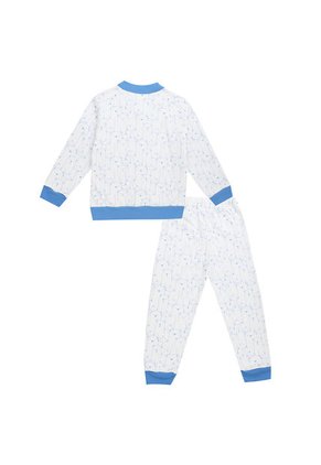 Pijama Niño Térmica 3 Piezas Estampado Azul Celeste Santana
