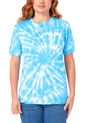 Camiseta Mujer Tie Dye Turquesa Santana de Santana