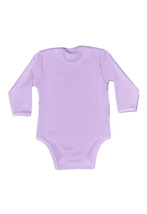 Body Bebé Manga Larga Lila Santana