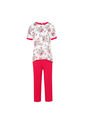 Pijama Mujer Camelia Rojo Santana de Santana