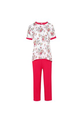 Pijama Mujer Camelia Rojo Santana