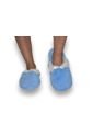 Pantufla Mujer Luisa Azul Celeste Santana de Santana