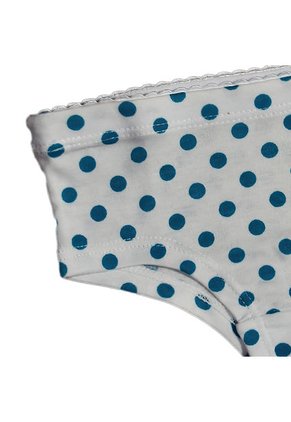Panty Niña Estampado Azul Petróleo Santana