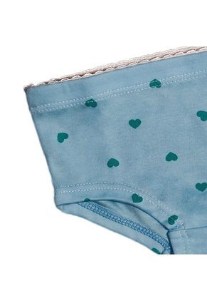 Panty Niña Estampado Turquesa Santana