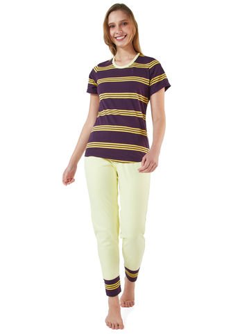 Pijama Mujer Hanna Amarillo Santana Santana