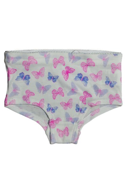 Panty Niña Estampado Fucsia Santana