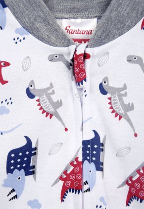 Pijama Bebé Estampado Niño Santana Azul Maya