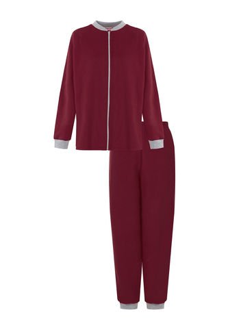 Pijama Unisex Térmica Polar Vinotinto Santana Santana