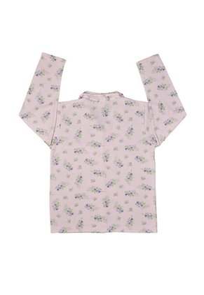 Pijama Mujer Daniela Estampado Rosado Oscuro Santana