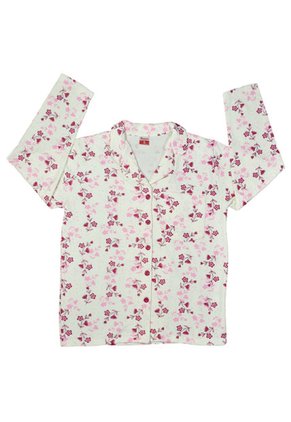 Pijama Mujer Daniela Estampado Fucsia Santana