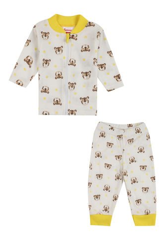 Pijama Bebé Niño Amarillo Santana Santana