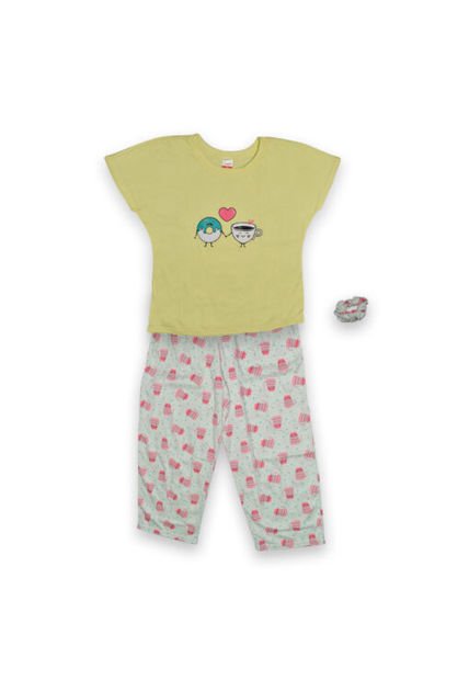 Pijama Mujer Agatha Amarillo Santana - Compra Ahora | Dafiti Colombia