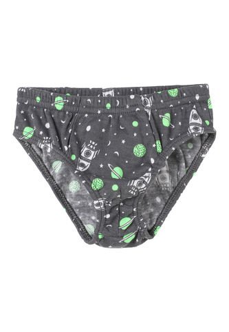 Pantaloncillo Niño Estampado Gris Oscuro Santana Santana