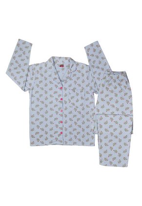 Pijama Mujer Daniela Agua Marina Santana