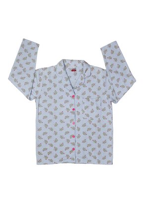 Pijama Mujer Daniela Agua Marina Santana