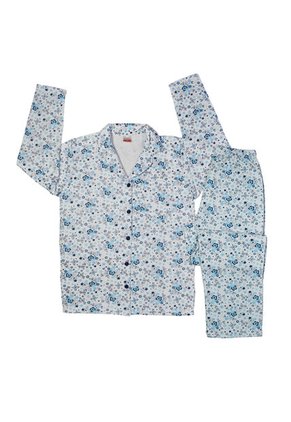 Pijama Mujer Daniela Azul Celeste Santana