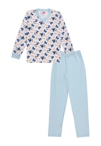 Pijama Niño Mateo Estampado Melon Santana Santana