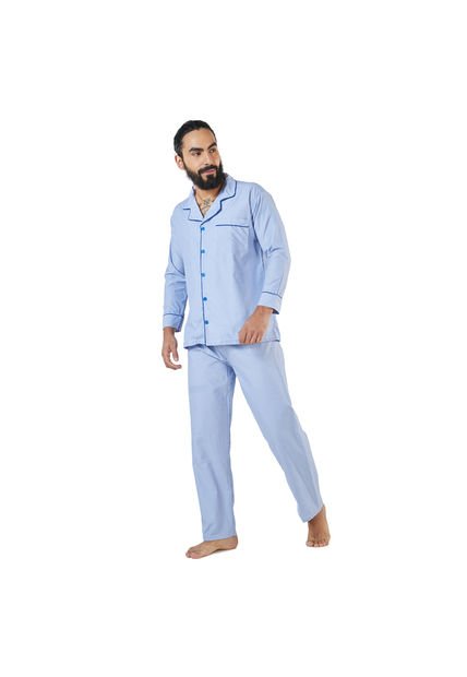 Pijama Hombre Carlos Indigo Santana