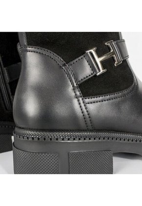 Botines Negros Para Mujer Santorini