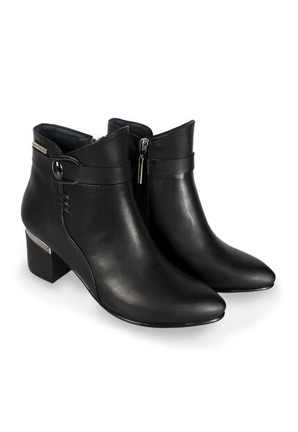 Botines Negros Para Mujer Santorini