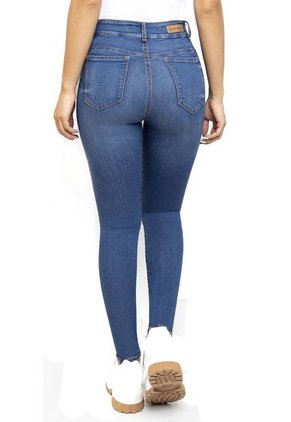 Jeans Clásico Para Dama Tiro Alto - Saramanta Classic
