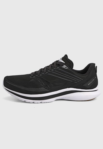 Tenis Running Negro-Blanco Saucony Kinvara 12